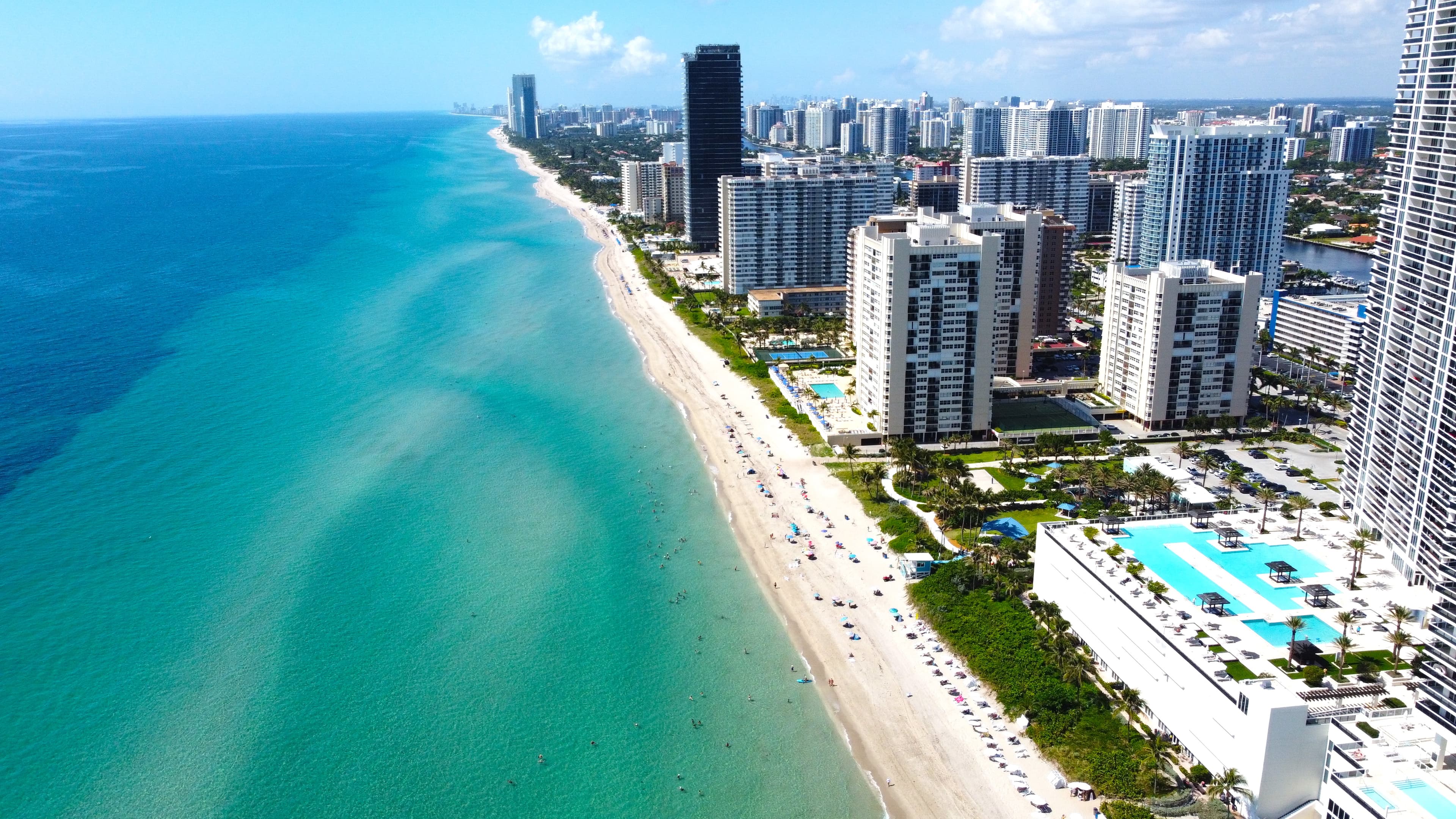 skyview of HALLANDALE BEACH